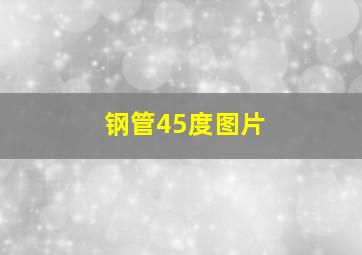 钢管45度图片