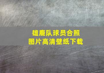 雄鹿队球员合照图片高清壁纸下载