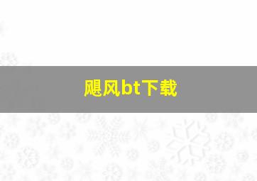 飓风bt下载