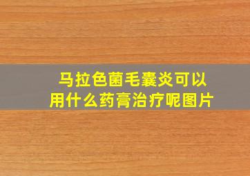 马拉色菌毛囊炎可以用什么药膏治疗呢图片