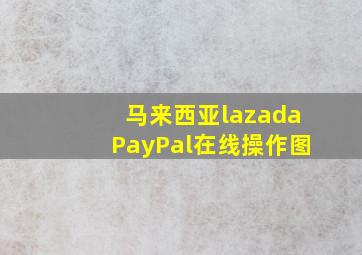 马来西亚lazadaPayPal在线操作图