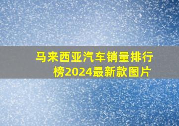 马来西亚汽车销量排行榜2024最新款图片