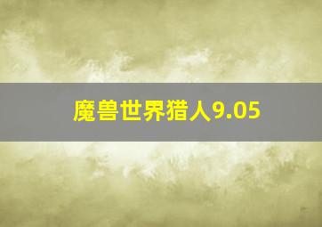 魔兽世界猎人9.05