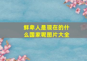 鲜卑人是现在的什么国家呢图片大全