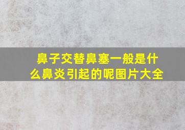 鼻子交替鼻塞一般是什么鼻炎引起的呢图片大全